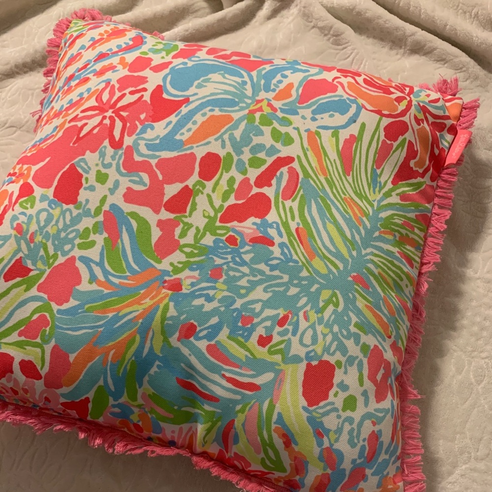 Lilly Pulitzer decor pillow
